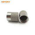 Filtro de cartucho de aire Hengko Resistencia a la corrosión de alta calidad de acero inoxidable de metal sinterizado poroso personalizado 316 316L Filtro SS
